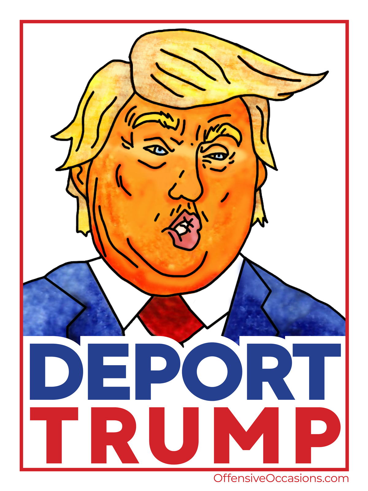 Deport Trump Yard Sign - Double-Sided Political Sign (FREE LOCAL DELIVERY)