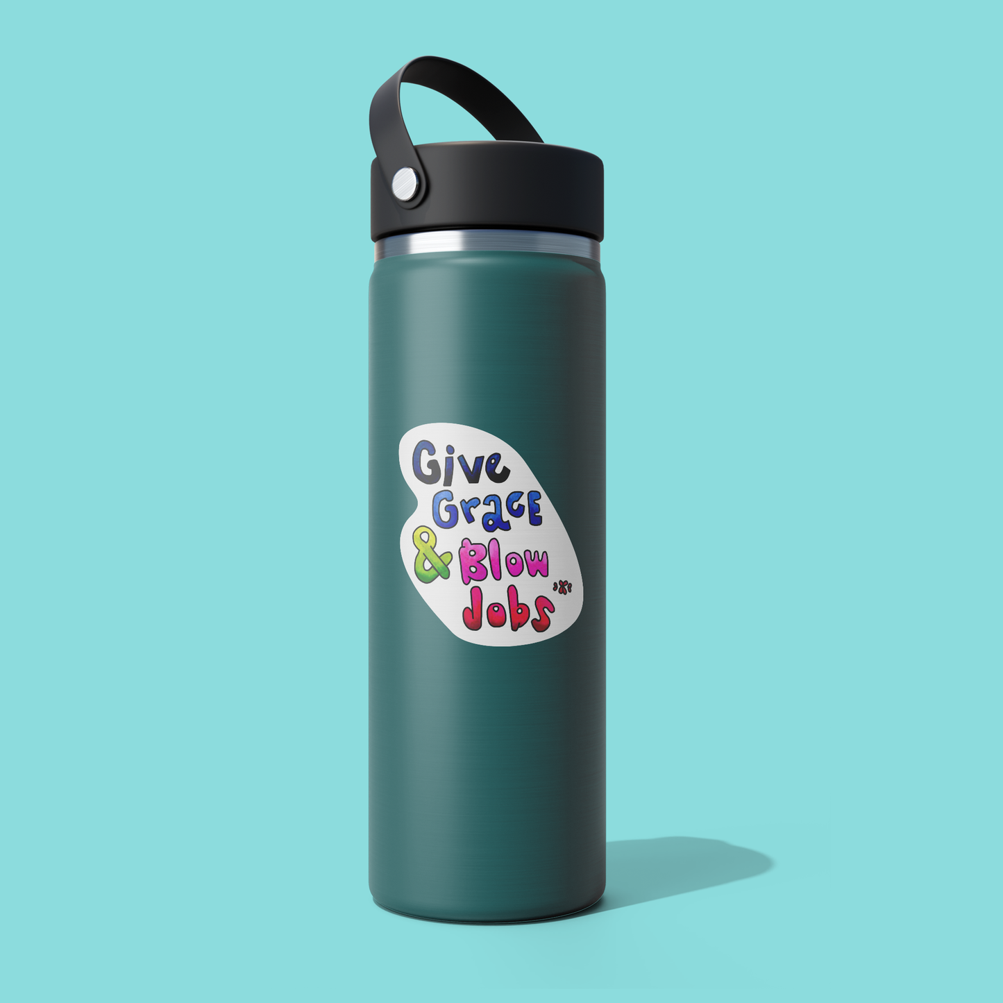 Give Grace and Blow Jobs STICKER