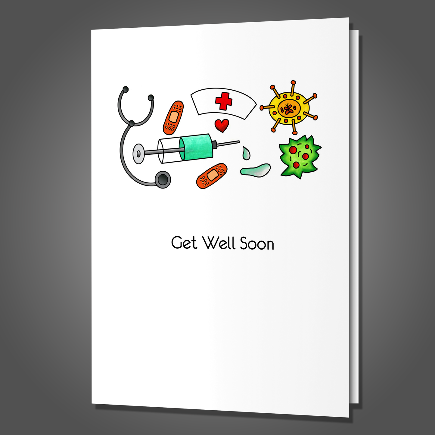 Stay Away, Get Well Card