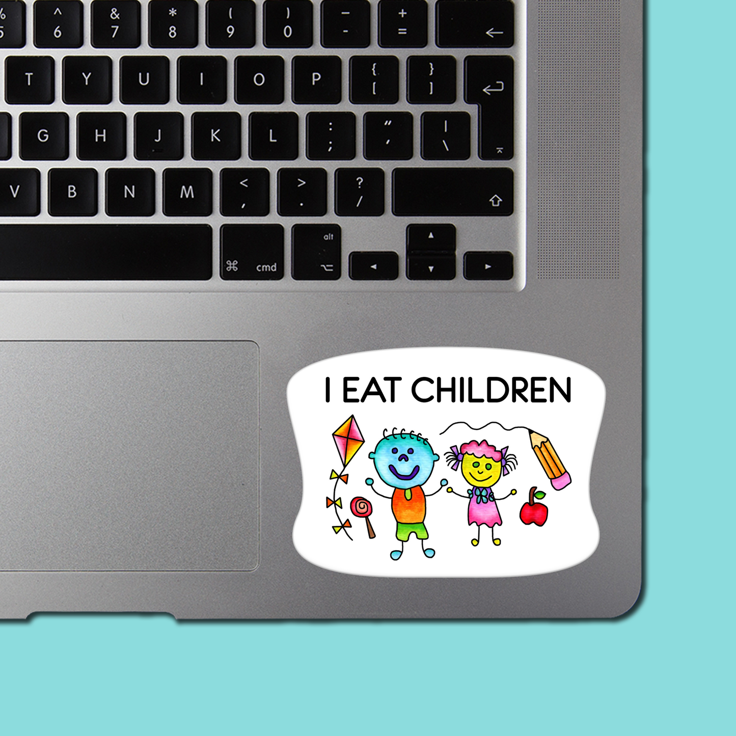 I EAT CHILDREN Sticker