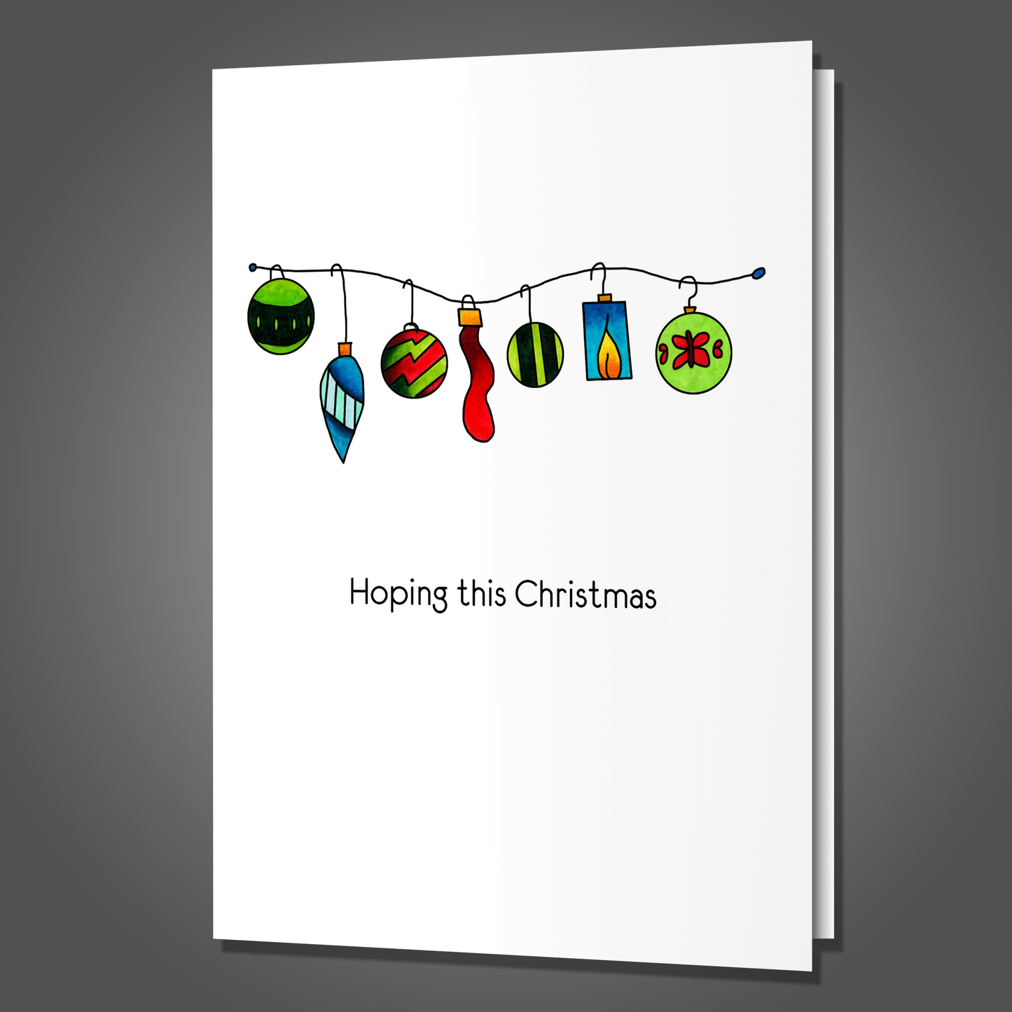 Hope It's Not Your Last, Christmas Card