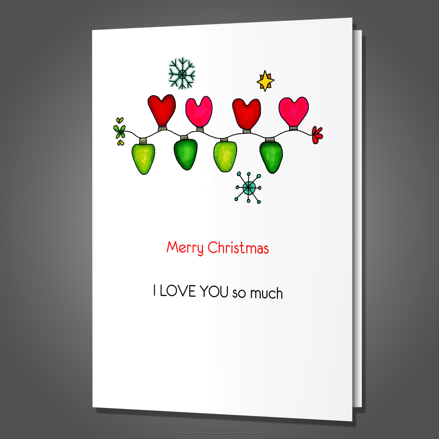 Love Your Money - Not You, Christmas Card