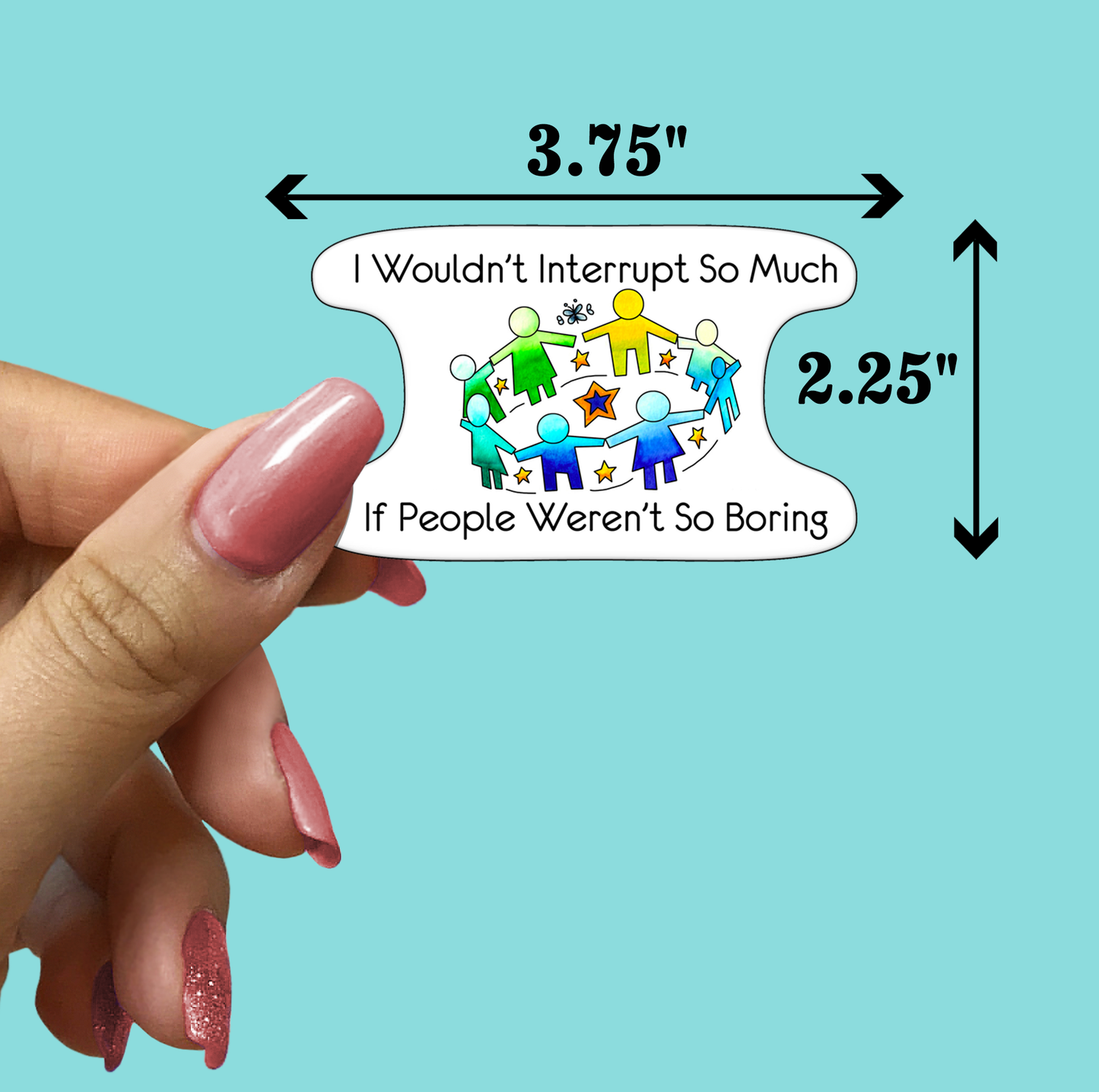 People Are Boring STICKER