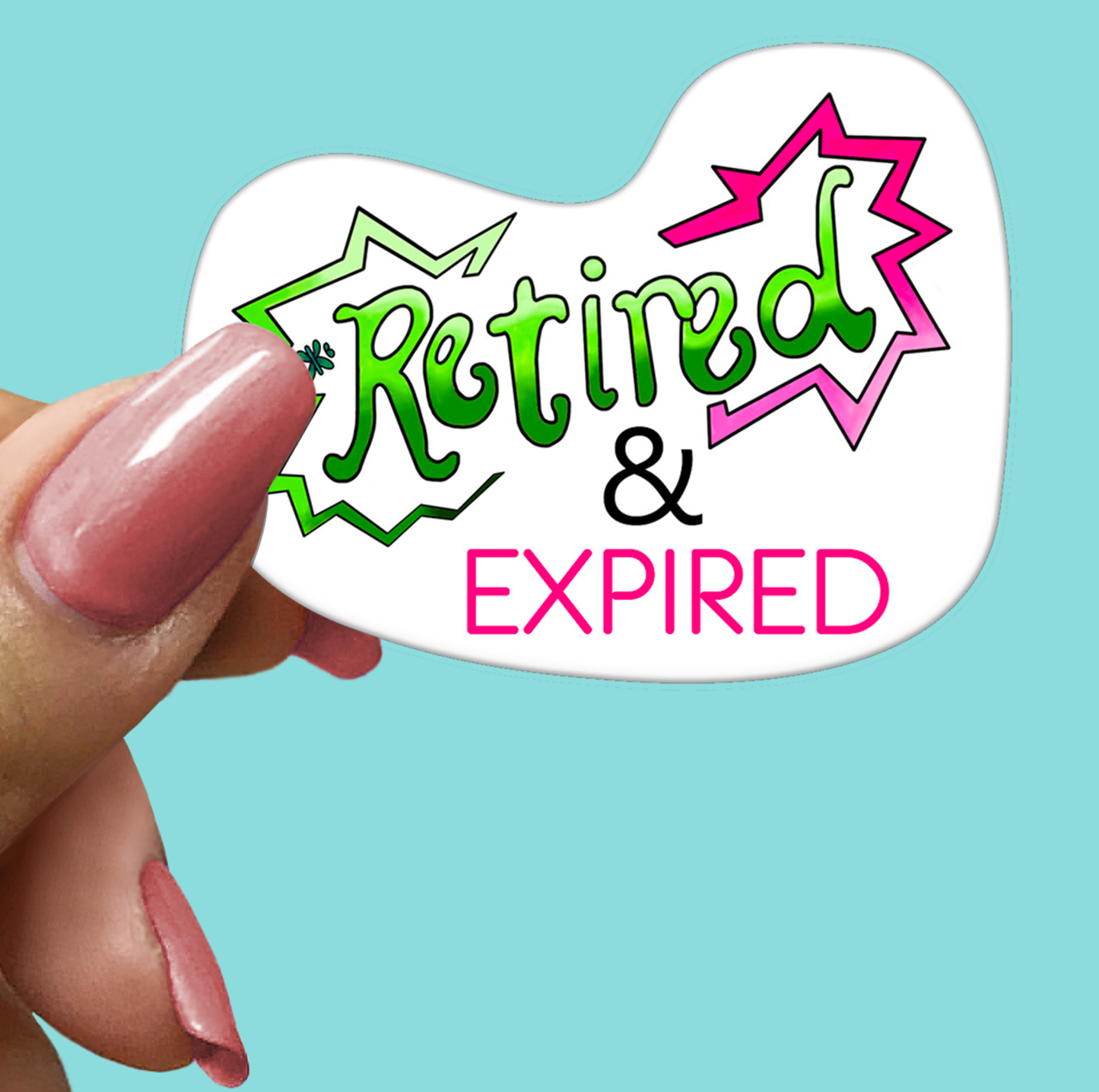 Retired & Expired STICKER