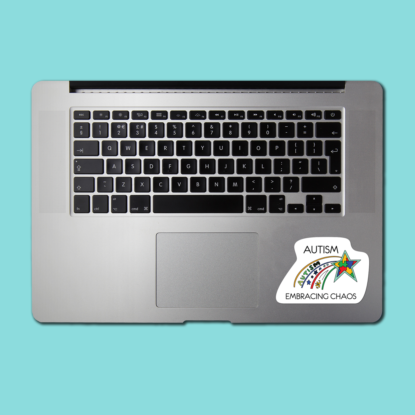 Autism Embracing Chaos STICKER
