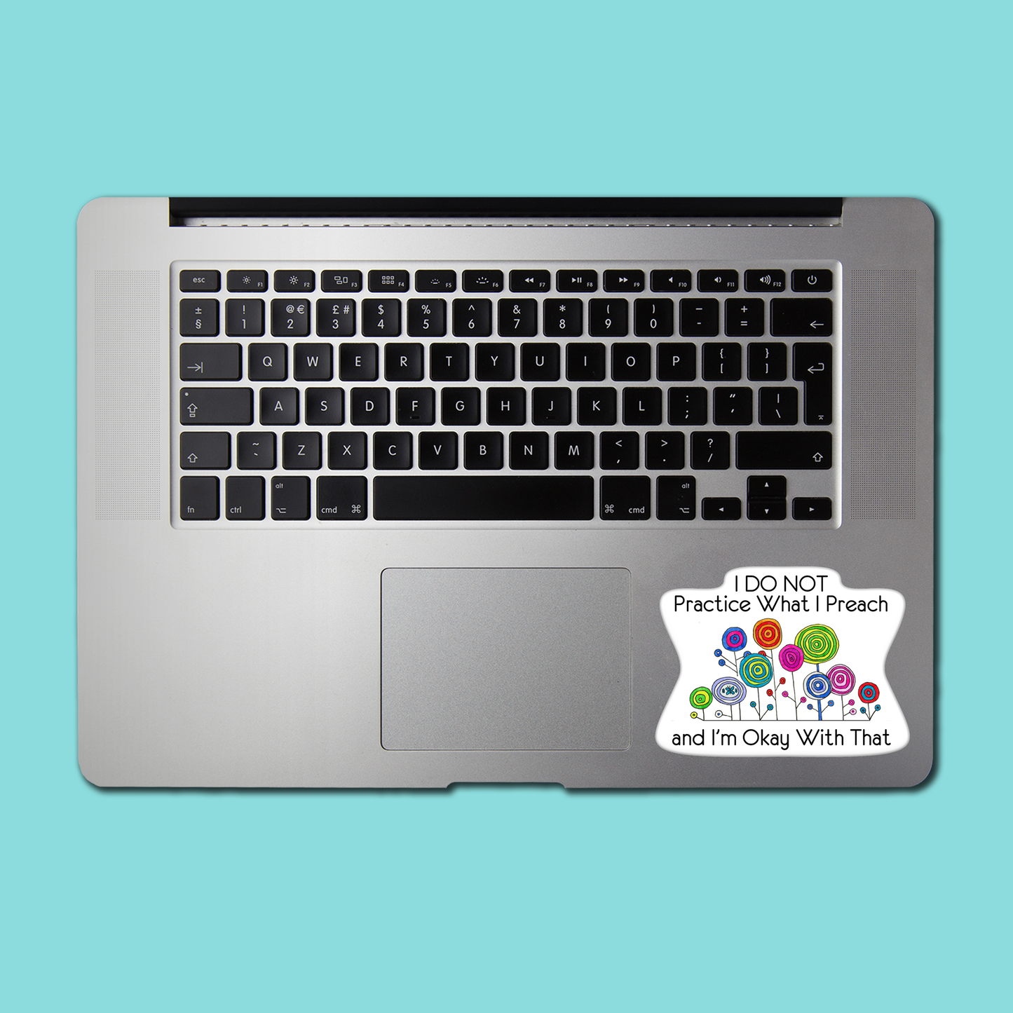 I Don't Practice What I Preach STICKER