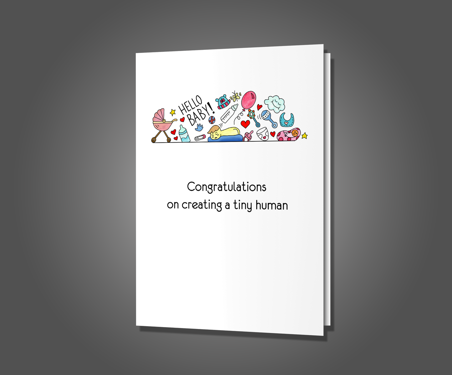Baby's Daddy, New Baby Card