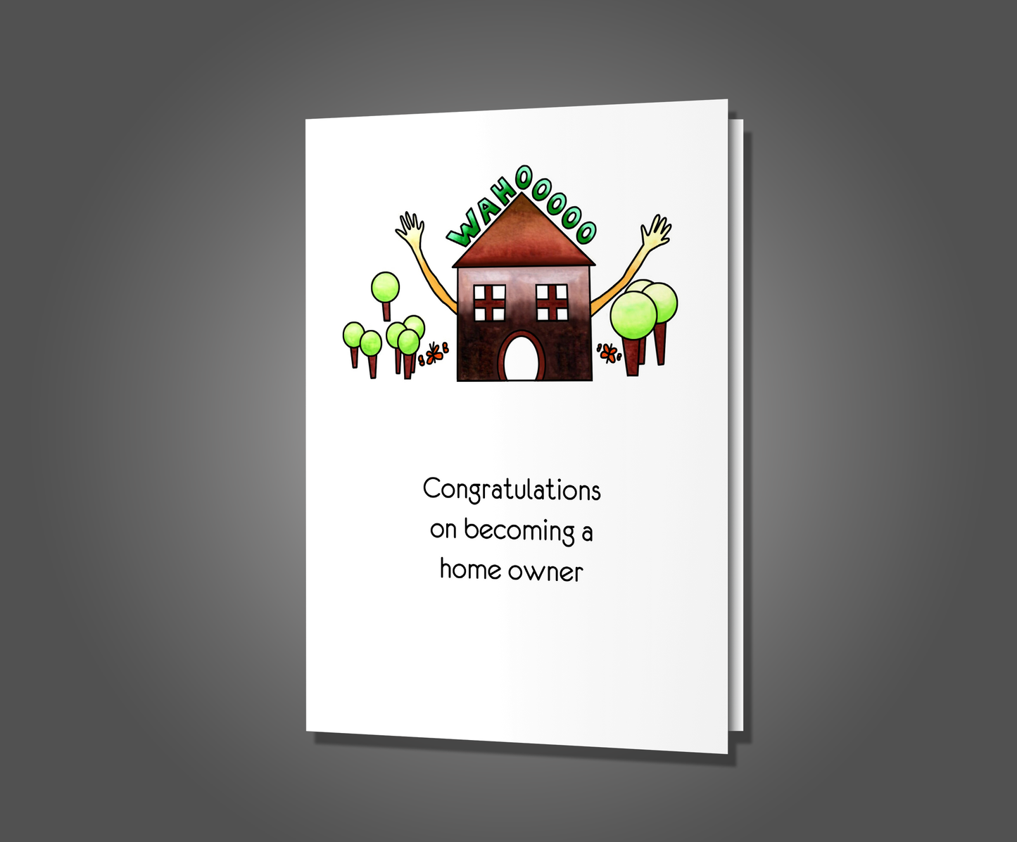 Finally Grew Up, New Home Card