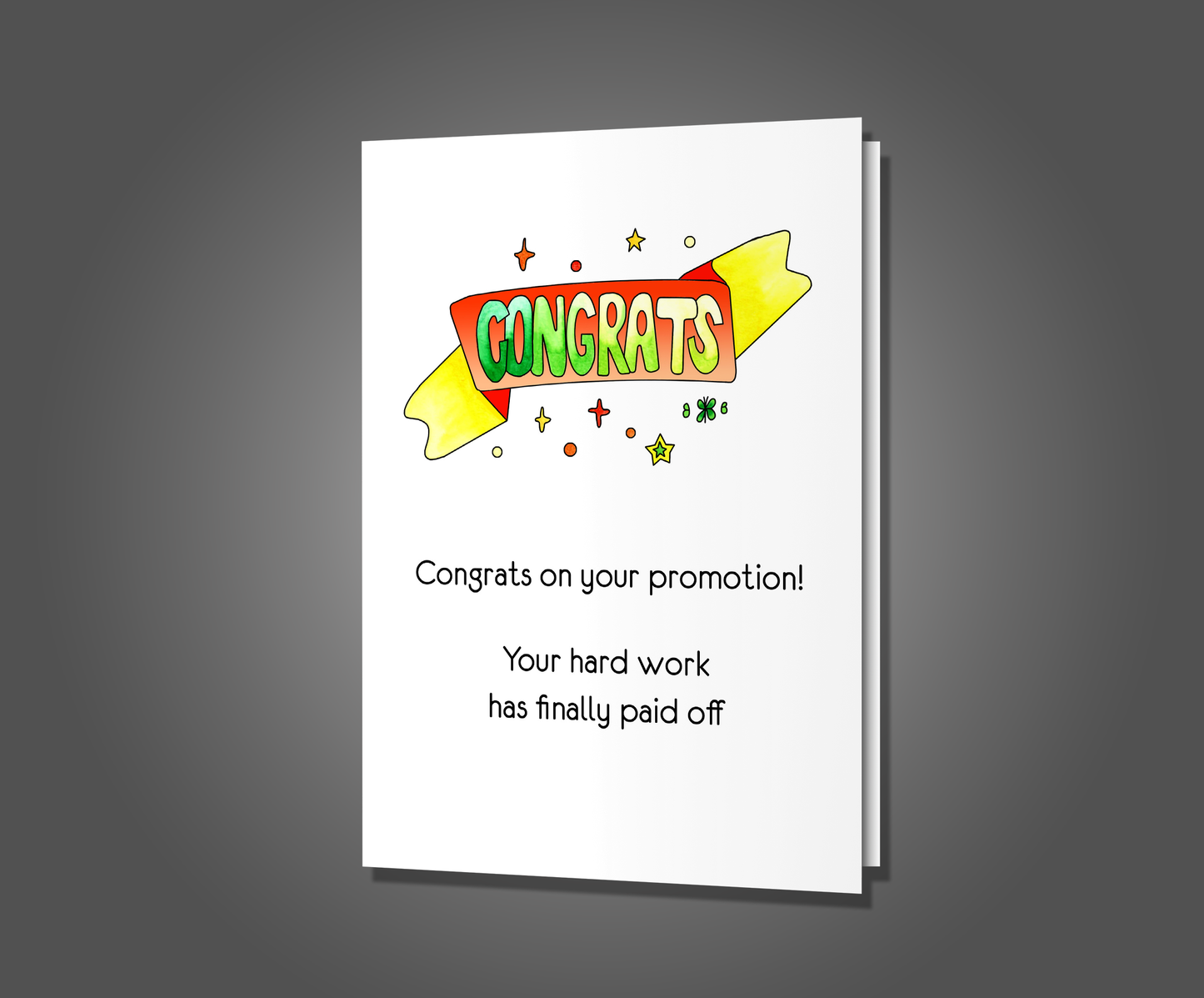 Don't Fuck Up Like Marriage, Promotion Card