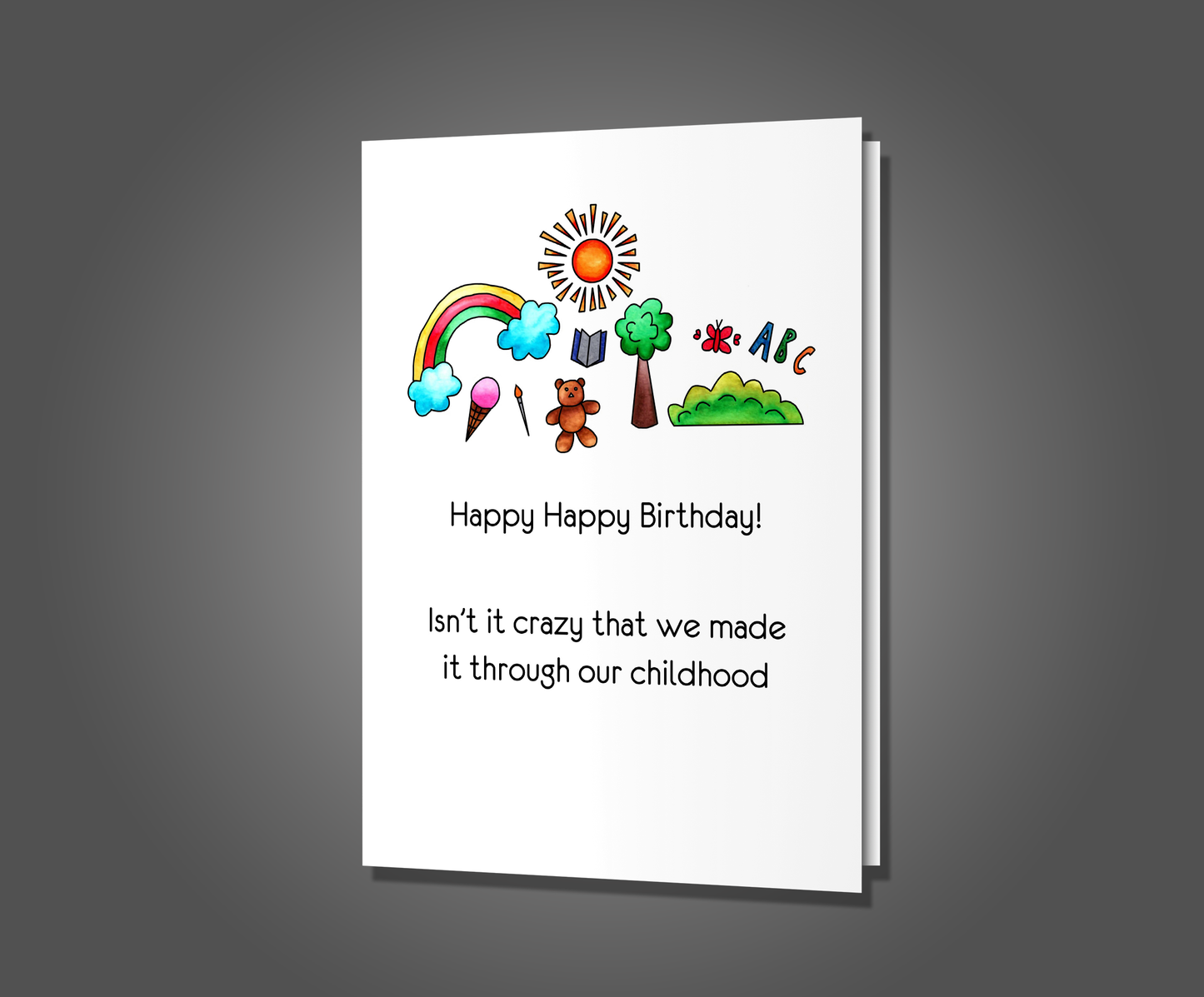Dr. Phil, Sibling Birthday Card
