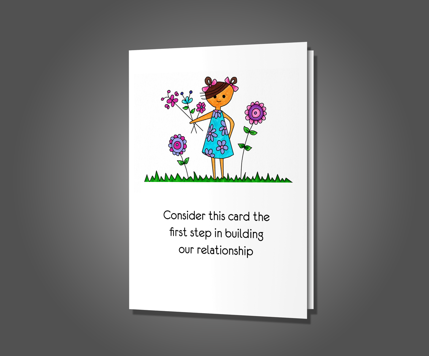 First Step, Divorce or Breakup Card