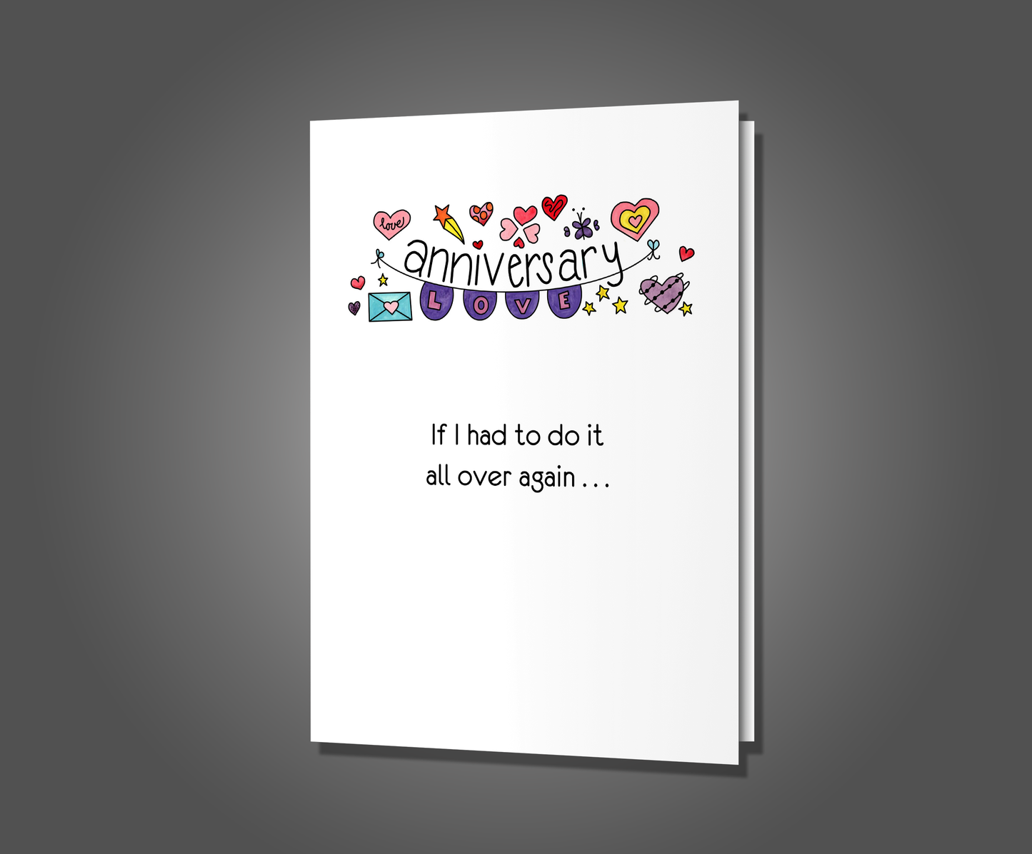 Marry Your Brother, Anniversary Card