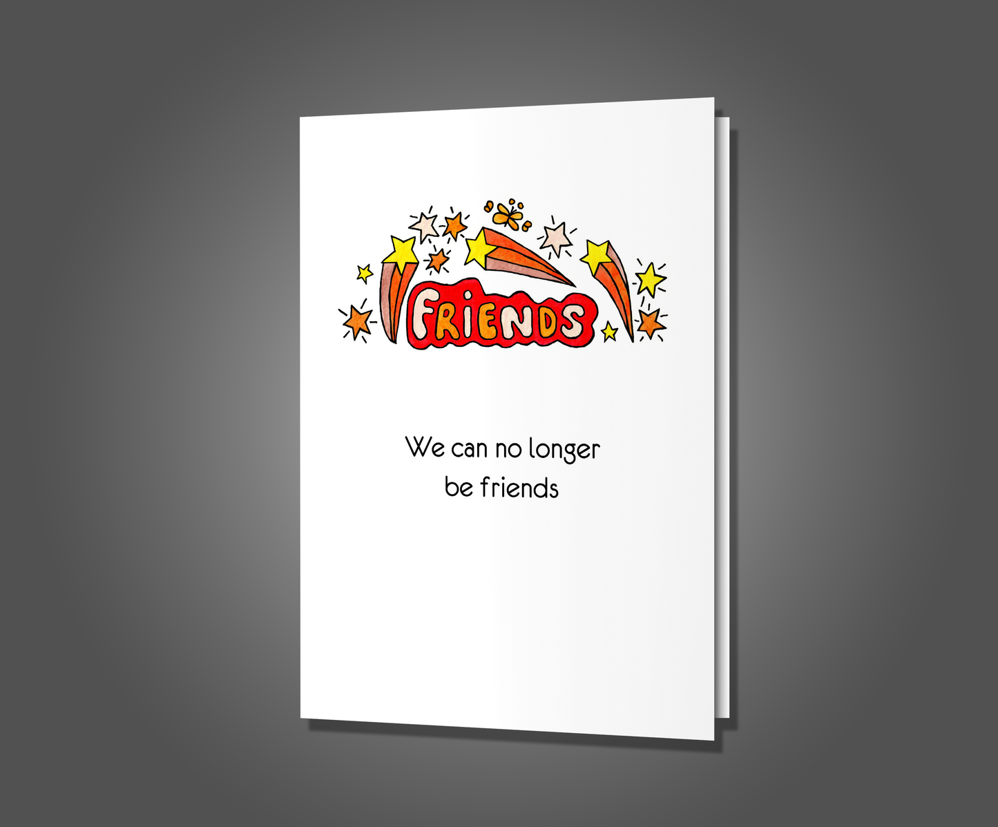 My Dog Hates You, I Don't Like You Card