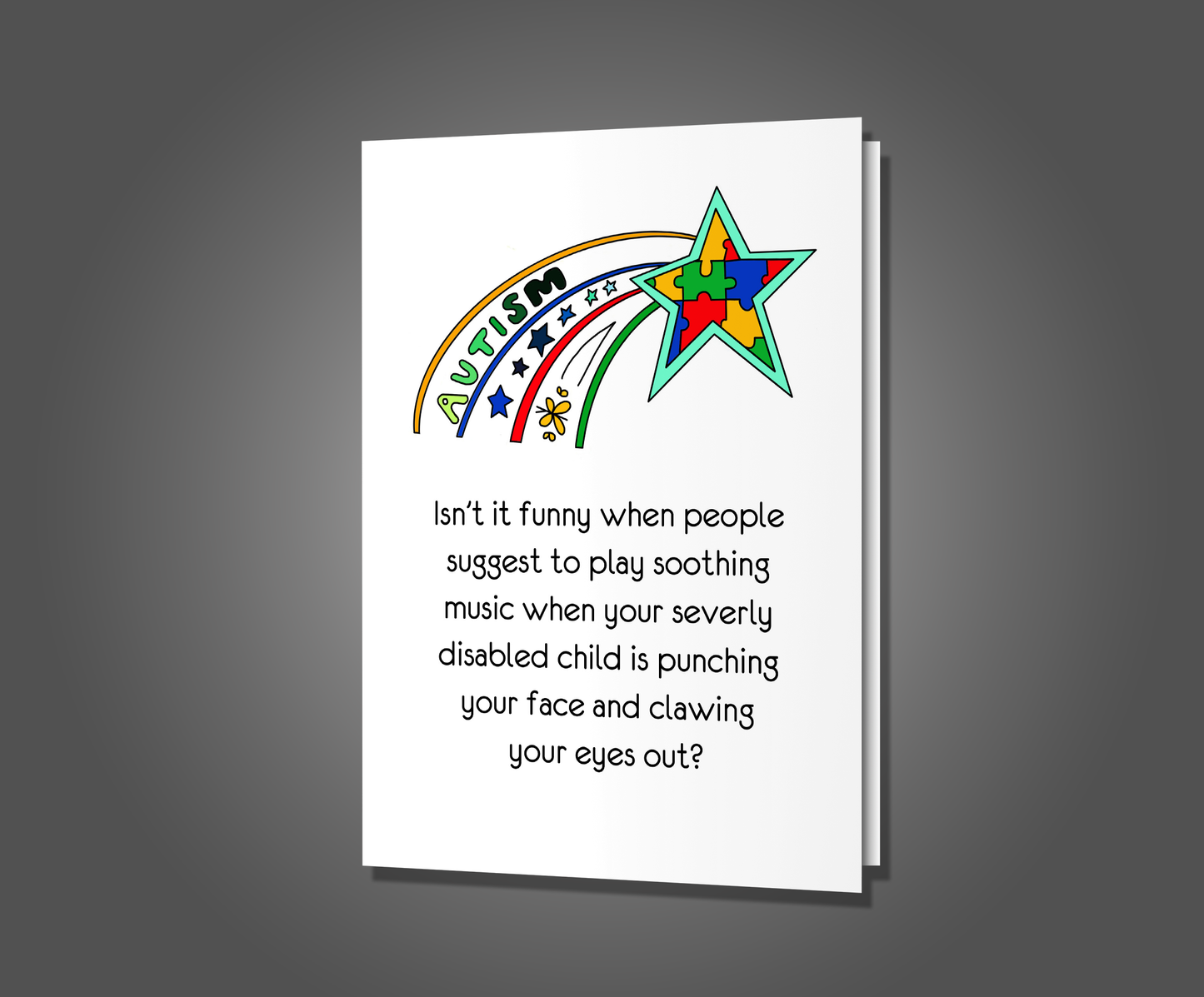 Meltdowns, Special Needs Card