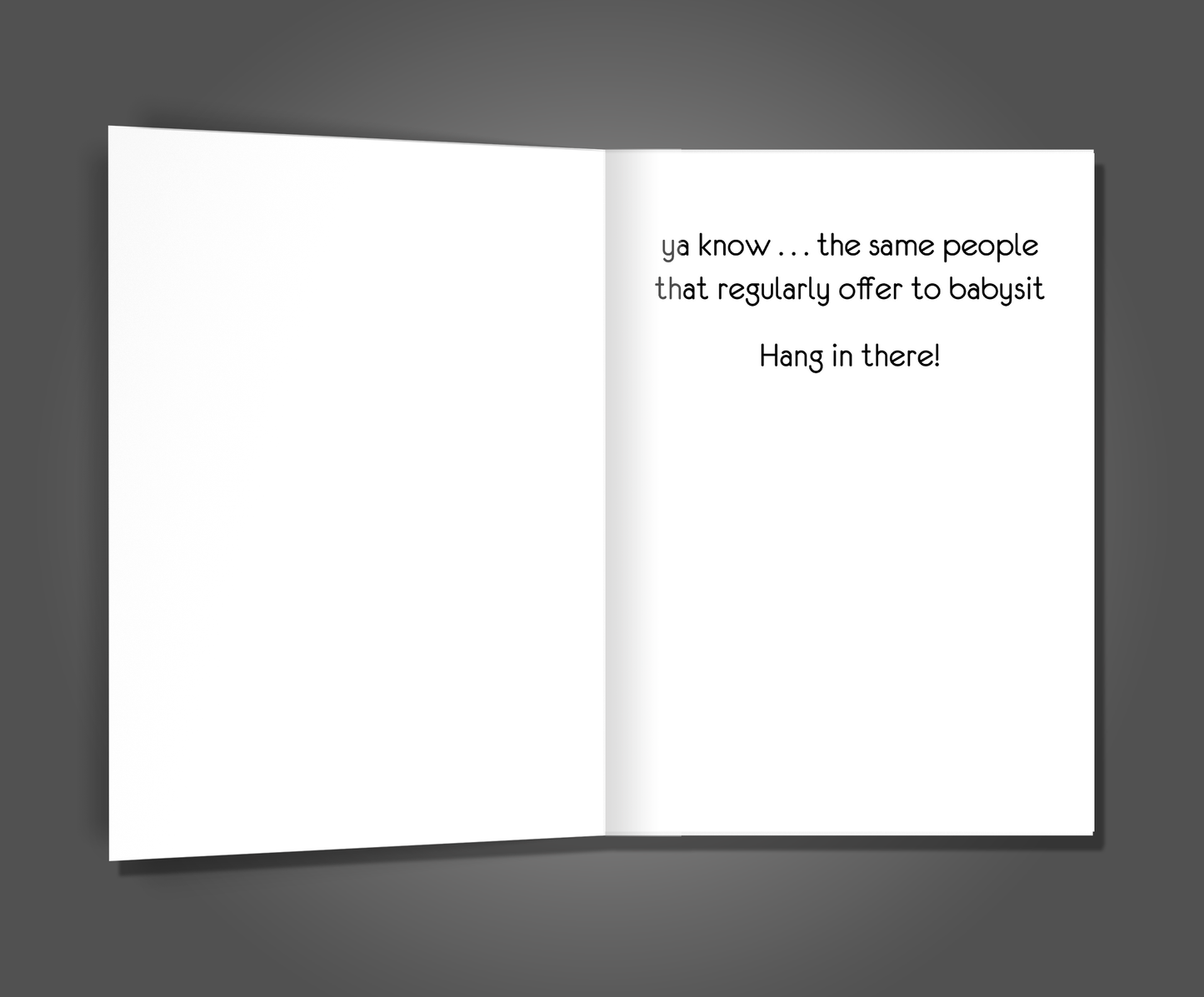 Meltdowns, Special Needs Card