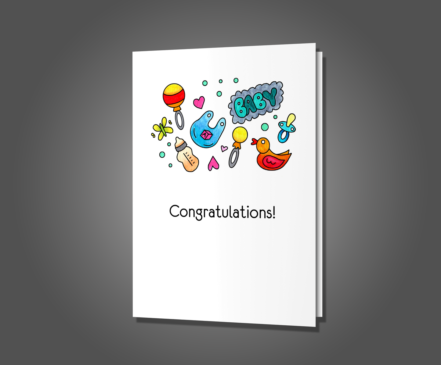 Maury Povich Style, New Baby Card