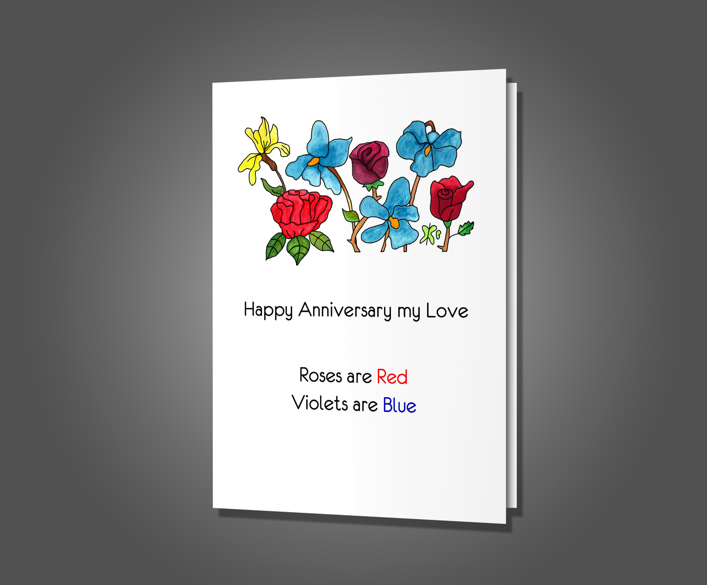 Your Dad is Better in Bed, Anniversary Card