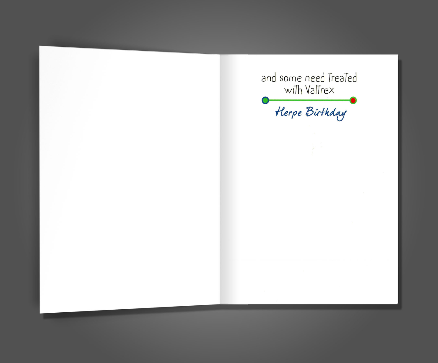 Herpe Birthday, Birthday Card (SALE)