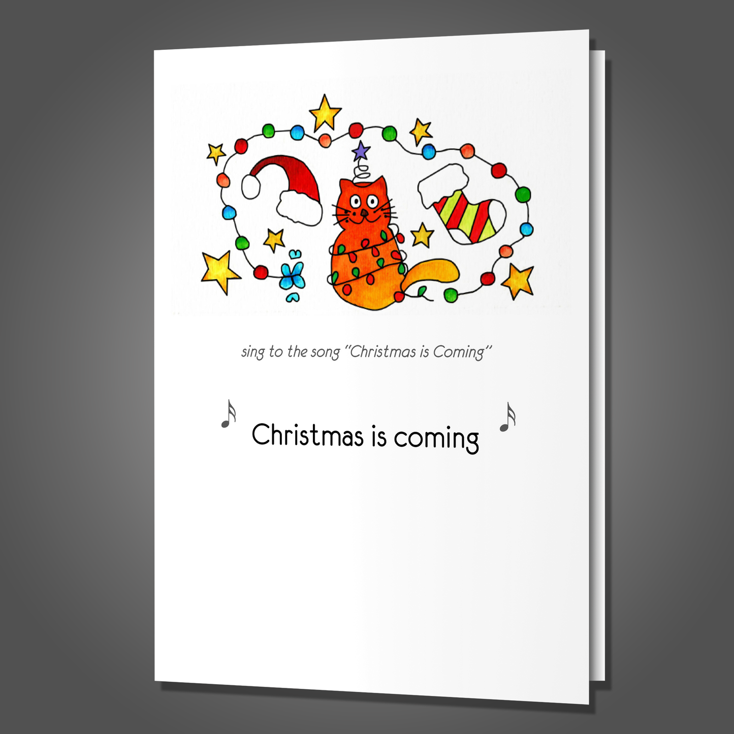 Fuck You and Your Cat, Christmas Card