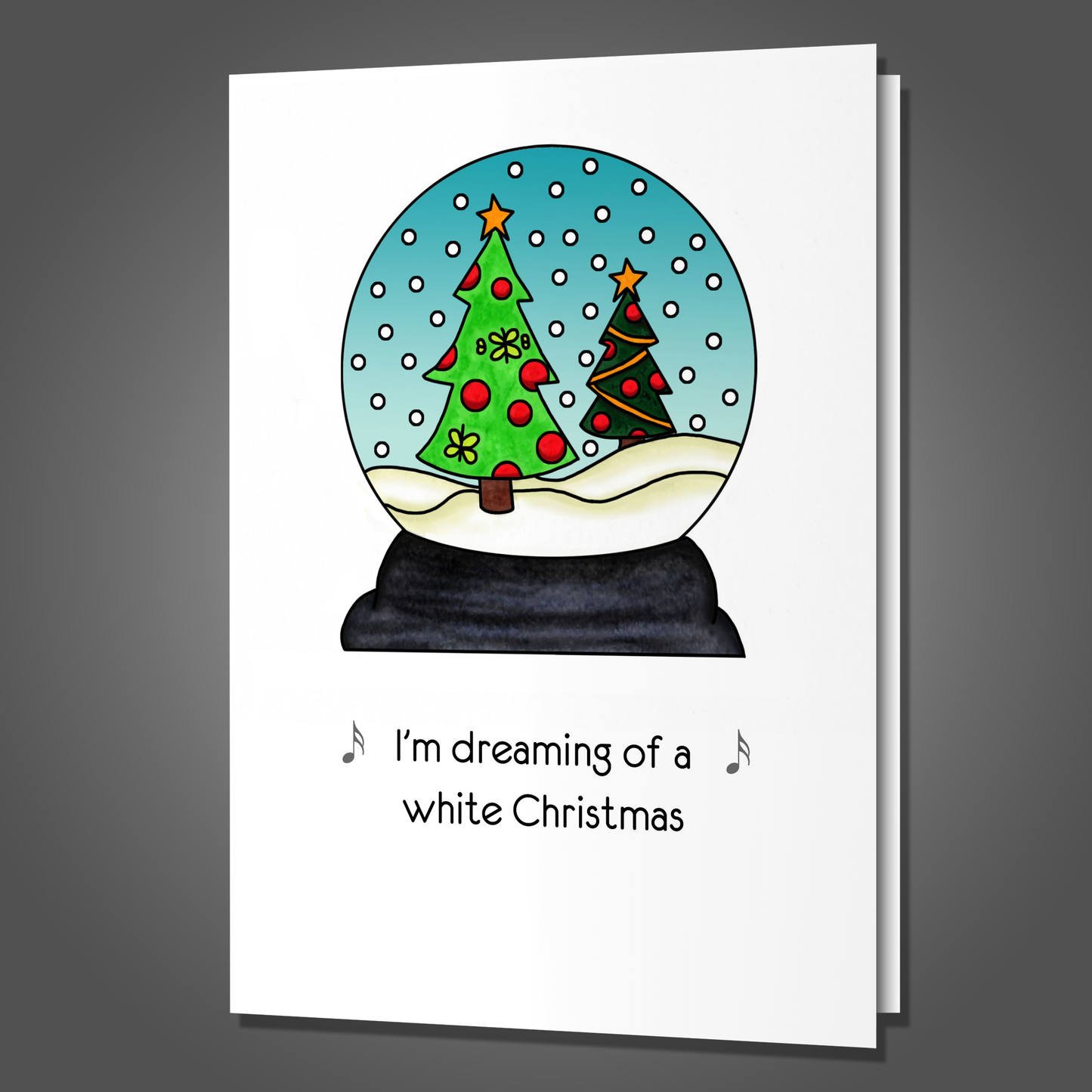 Buried in Snow, Christmas Card
