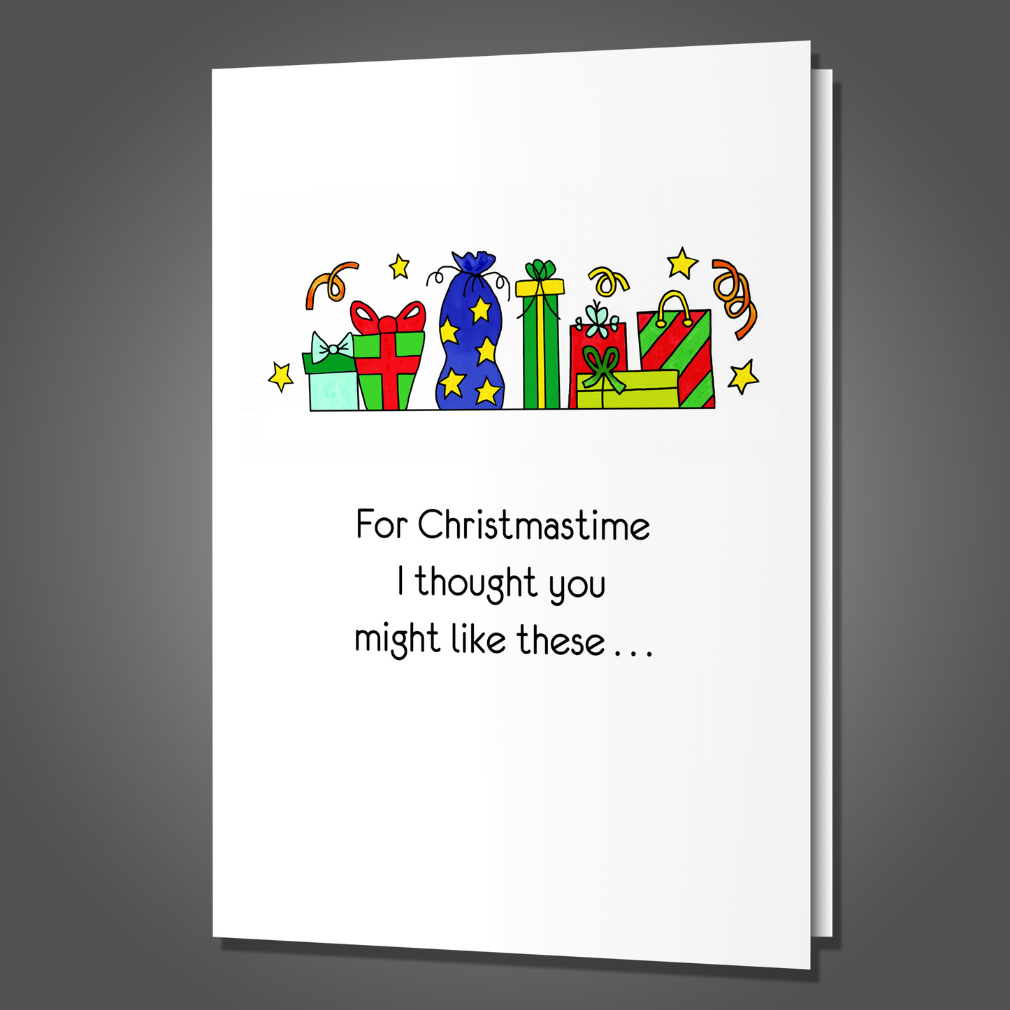 Roofies for Christmas, Christmas Card