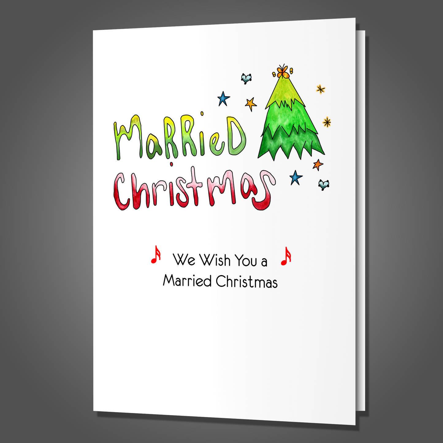 Married Blowjob, Christmas Card