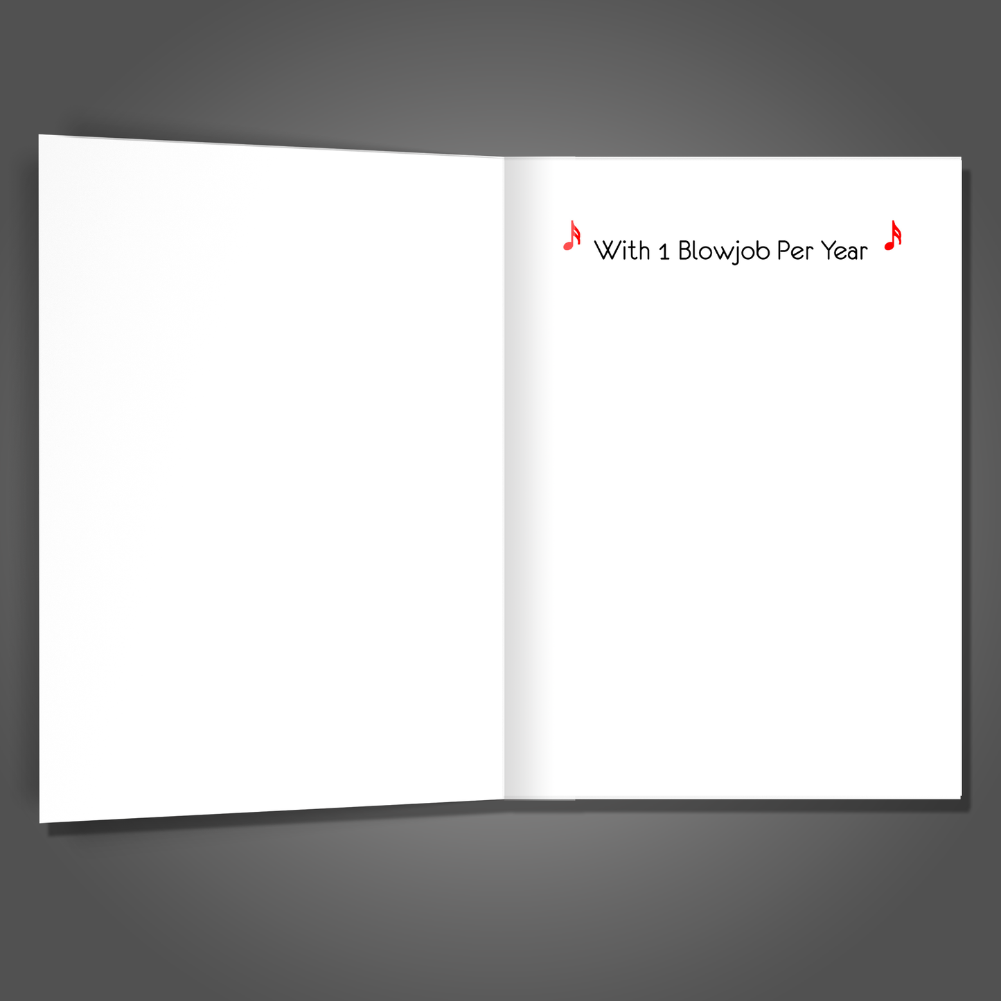 Married Blowjob, Christmas Card