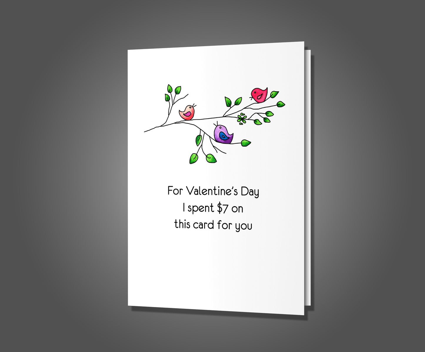 Let's Fuck, Valentine's Day Card