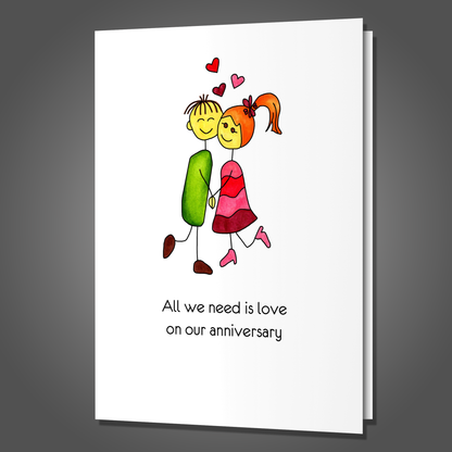 Love & Viagra Anniversary Card, Happy Anniversary Card, Funny Adult Card
