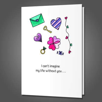 I'd Like a Divorce - Funny Divorce Card, Funny Breakup Card, Adult Humor Card