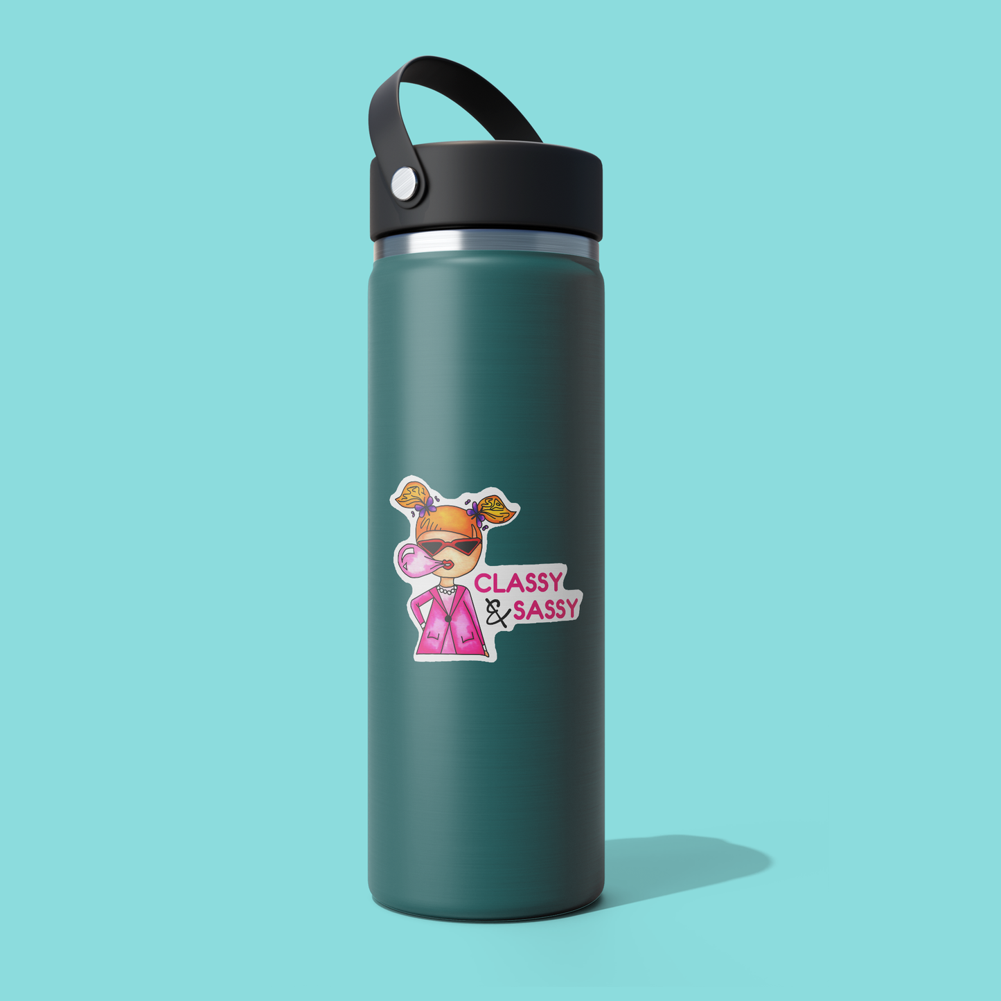 Classy & Sassy STICKER
