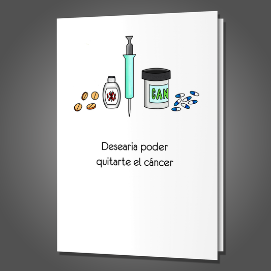 Poner Cáncer el Culo Gordo de Trump - Tarjeta Divertida
