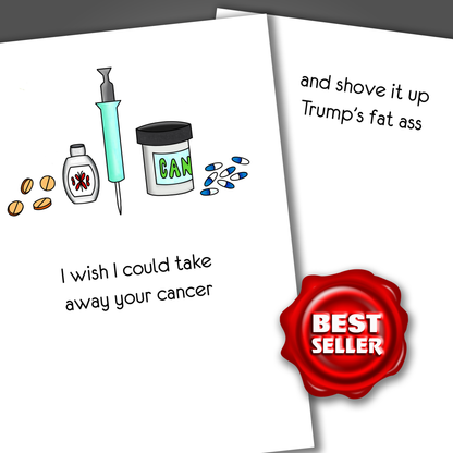Shove Cancer Up Trump's Ass, Cancer Card