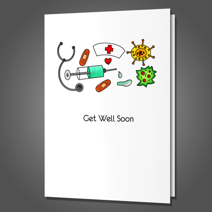 Stay Away, Get Well Card
