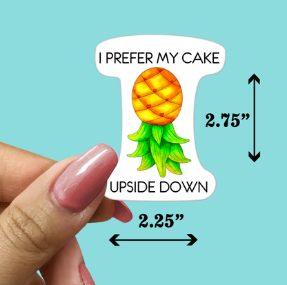 Upside-down Pineapple SWINGER STICKER