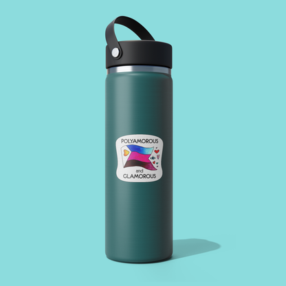 POLYAMOROUS and GLAMOROUS STICKER