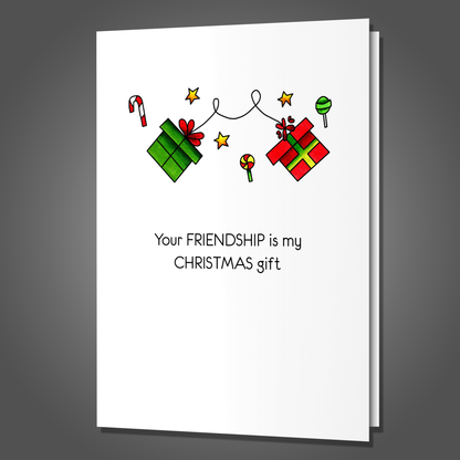 Christmas Friendship Gift - I Want a Refund, Funny Christmas Card