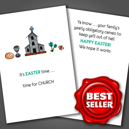 Keeping You Out of Hell, Easter Card