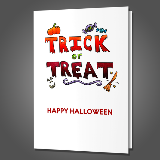 Funny Fucked Up Family Halloween Card