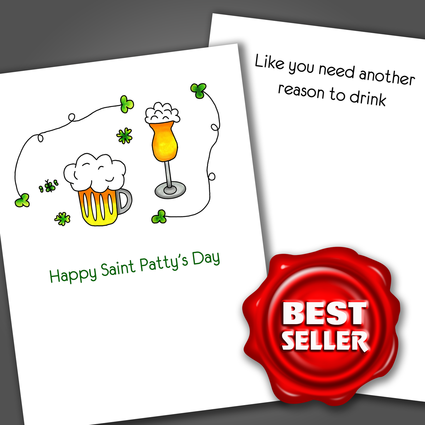 Reason to Drink, Saint Patrick's Day Card