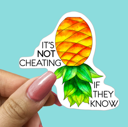 SWINGER STICKER - Funny Sarcastic Vinyl Sticker for Laptop, Phone and More