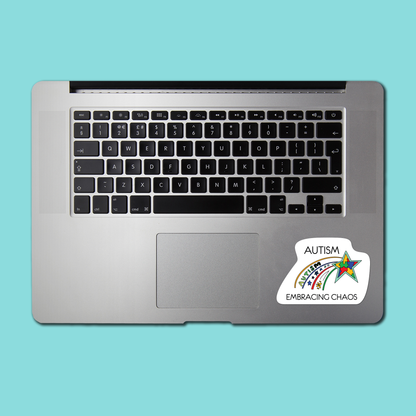 Autism Embracing Chaos STICKER