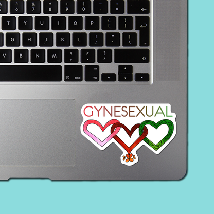 Gynesexual STICKER - Funny Sarcastic STICKER