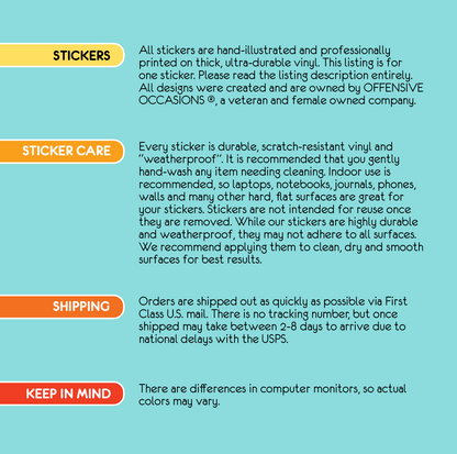 Stride With Pride LGBTQ STICKER