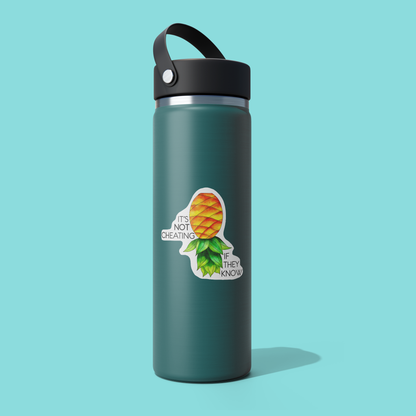 SWINGER STICKER - Funny Sarcastic Vinyl Sticker for Laptop, Phone and More