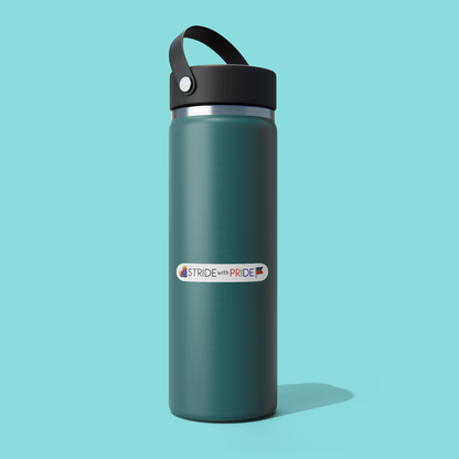 Stride With Pride LGBTQ STICKER