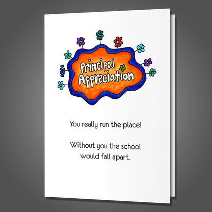 Principal, Appreciation Card