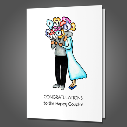 Same Sex Forever Wedding Card