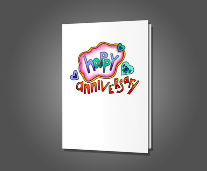 Masturbating When I Leave, Anniversary Card
