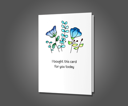 Apologize To Me, Apology Card